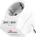 Skross USB-kabel USB 2.0 USB-C stekker, USB-C stekker 1.20 m Wit Rond