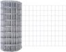 vidaXL Euro hek 0,4 x 10 m pvc-gecoat ijzer