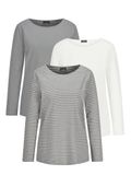 Goldner Shirt grijs / wolwit