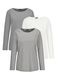 Goldner Shirt grijs / wolwit