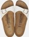 Birkenstock Madrid pantoffels wit - Maat 38