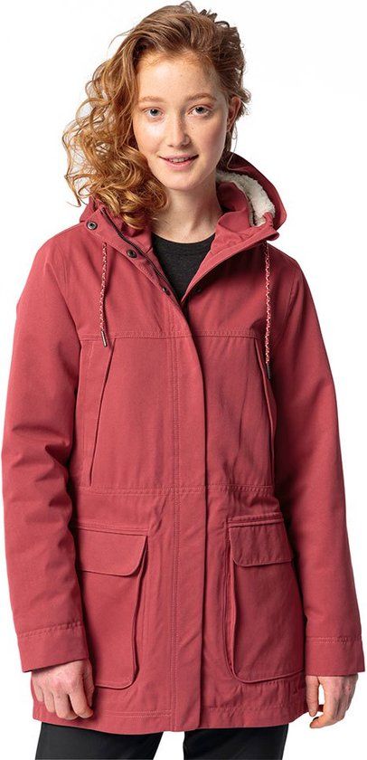Vaude Manukau II Parka - Brick - Maat 36 - Dames