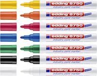 edding Paintmarker 8750 Industrie 2-4mm Blauw | 10 stuks