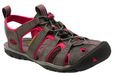 KEEN Clearwater CNX Leather Sandalen Dames grijs/roze 2018 US 8 | EU 38 5 Trekking & Wandelsandalen