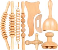 oCreon 9-in-1 massagetool voor houttherapie