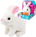 Woopie Interactieve knuffelkonijn met wortel Wit