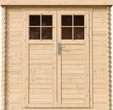Timbela M311F+M311G - Houten tuinhuis - 2,22 m² - 142x204xH206 cm - met vloer