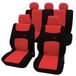 Petex 38874812 Colori universele stoelhoezen set van 11, rood SAB 1 Vario