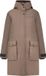 Didriksons ILSA WNS PARKA Dames Outdoorjas - Mocha Brown - Maat 38