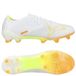 PUMA ULTRA NITRO™ 7 PRO Wit FG chaussures de football unisex, Jaune/Blanc, Taille 46,5
