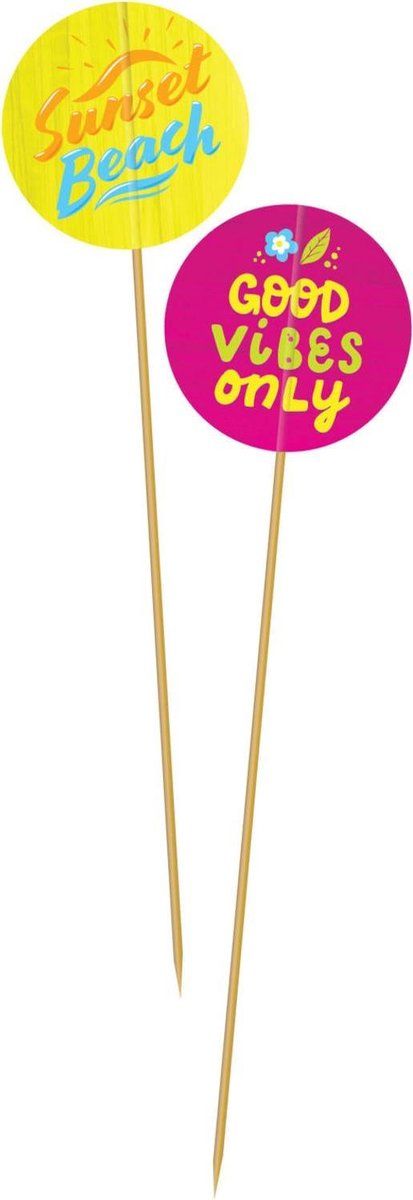 Folat 65842 Party Pickers Zomer, Multi Kleuren