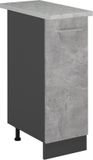 Vicco R-Line Apotheekkast – 30 cm WB Marmer Beton