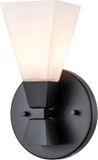 Elstead Lighting LED Wandlamp Bowtie | 3W 3000K 300Lm 830 | IP44 | Dimbaar | Matte Black
