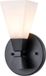 Elstead Lighting LED Wandlamp Bowtie | 3W 3000K 300Lm 830 | IP44 | Dimbaar | Matte Black