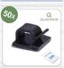Quadrios 25CA476 Kabelclip Zelfklevend 25CA476 Bundel-Ø (bereik) 1 tot 7 mm Zwart 50 stuk(s)