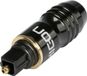 Hicon HI-TL01 Toslink-connector Stekker, recht Aantal polen: 1 Zwart 1 stuk(s)