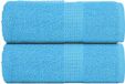 vidaXL Washandjes FROGN 2 stuks 30x30 cm 360 g/m² turquoise