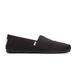 TOMS Vrouwen Alpargata Loafer Flat, zwart/zwart breed gerecycled katoen canvas, 4 UK