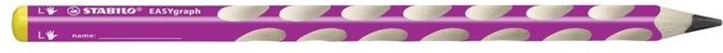 STABILO Ergonomisch grafietpotlood voor linkshandigen - EASYgraph - HB - 6 Stuks - Blauw