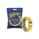 Sellotape Originele gouden, multifunctionele transparante tape voor huishoudelijke voorwerpen, transparante verpakkingstape voor het plakken van enveloppen of kaarten, eenvoudig te gebruiken