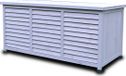 Rijoka Houten Opbergbox – Tuinbox – 350L – 1300x640x600mm – Blauwgrijs