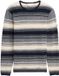 Tom Tailor Gebreide trui met streeppatroon - Maat M - off white navy stripe