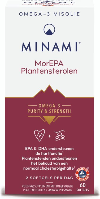 Minami MorEPA Plantsterolen 60 softgels