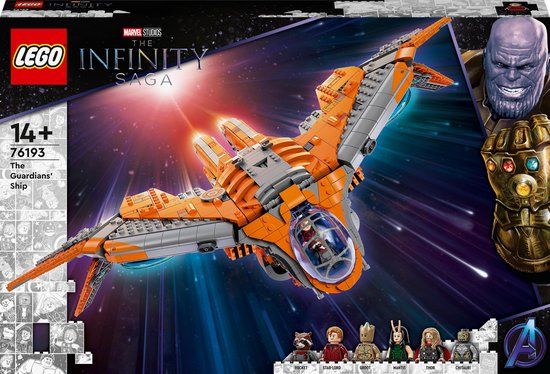 LEGO Super Heroes Het schip van de Guardians 76193 - oranje