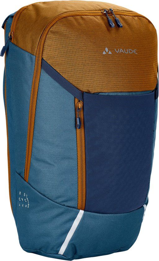 VAUDE Cycle 20 II - Baltic sea/umbra - 20L - Rear Pannier Bag - Polyester - Includes Raincover