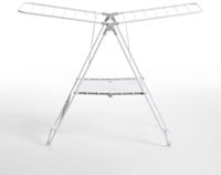 Rayen Drying Rack with Shoe Holders - 145 x 61 cm White