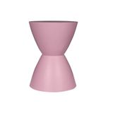 Merkloos / Sans marque Starfurn - Bijzettafel Abbey - Roze - 33x33x45 cm