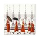 Homemania Paraplu kunst en graffiti voor woonkamer, slaapkamer, meerkleurig, 60 x 3 x 60 cm, HM20KNV60 x 60 – 288, polyester, hout