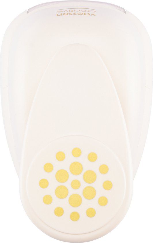 Vaessen Creative Pons - Figuurpons - Confetti - Ø 5 cm