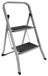 Merkloos 2-Traps Ladder met Antislip en Brede Treden
