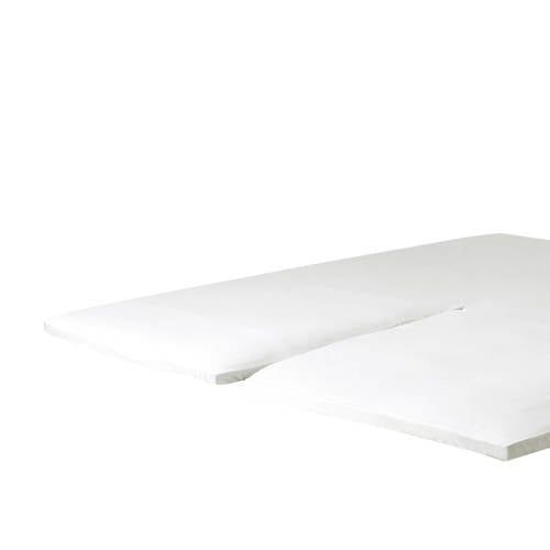 NOUS Living katoenen hoeslaken splittopper (tot 10 cm) - wit