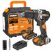 WORX NITRO WX352 Accu-slagboorschroevendraaier set 20V