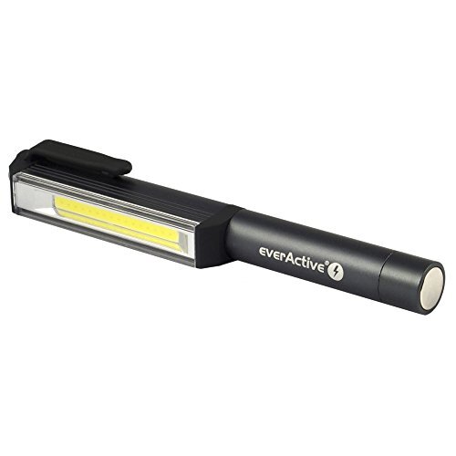 everActive COB LED-werkplaatslamp werklamp, 3W, 200 lumen - sterke lichtstraal, krachtig, magnetisch, aluminium behuizing, model: WL-200