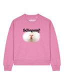 Watapparel Sweatshirt 'Schnauze' rosa / zwart / wit