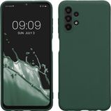 kwmobile Samsung Galaxy A13 4G hoesje - Dennengroen TPU Back Cover