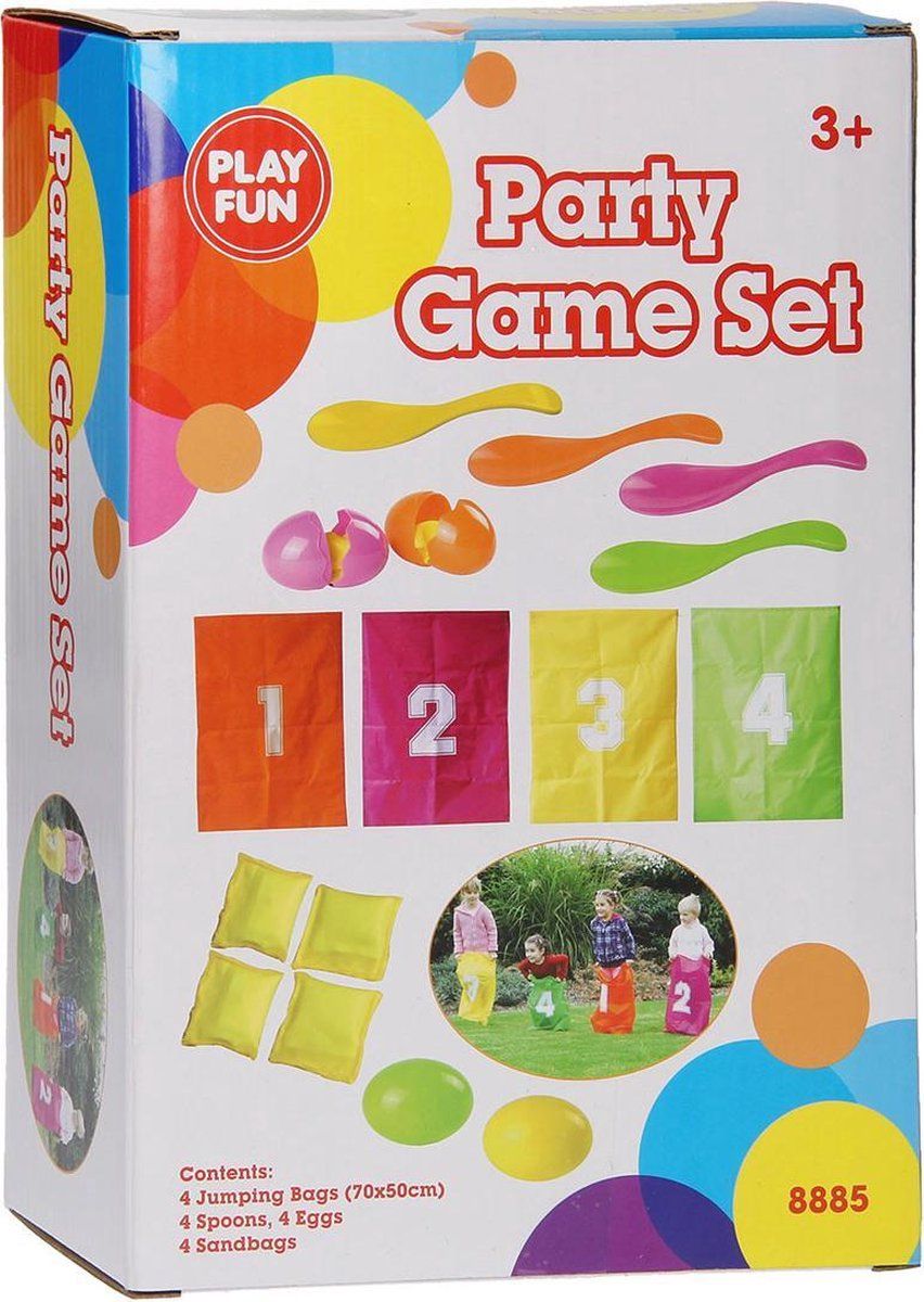 Playfun Zakloopspel Party Set 2-in-1 - 4895216188859