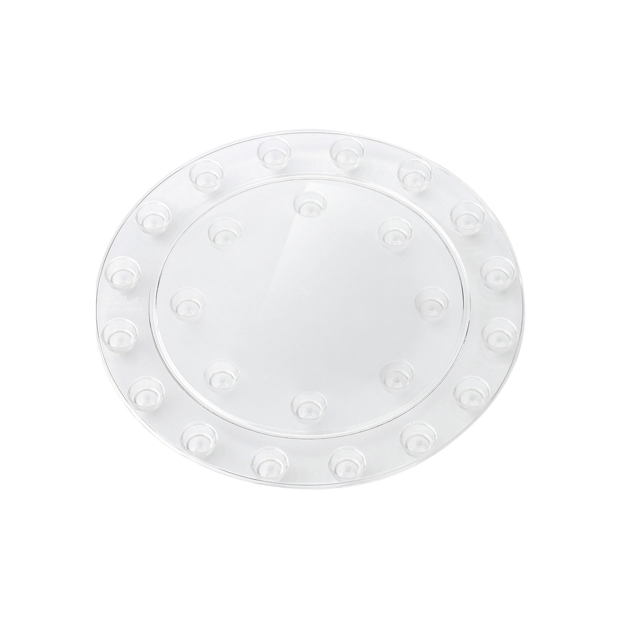 Elho Floorprotector Rond 25 - Transparant - Indoor - Plastic