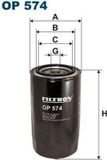 FILTRON Oliefilter OP 574