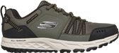 Skechers ESCAPE PLAN Heren Wandelschoenen - Groen / Zwart