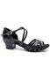 Capezio Rebecca 1.5" Ballroom Shoe, zwart, 11 M