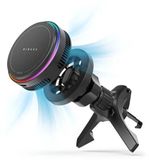 Ringke Qi2 Peltier - 25W - Magnetische Telefoonhouder Ventilatierooster Auto - Compatibel met MagSafe - Ingebouwde Koelventilator - Zwart