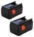 Gardena 2x 18V 3,5Ah batterie pour Gardena 8835, 8839, 8878-20