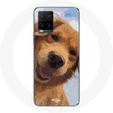 Maniacase Hoesje voor Vivo Y21s 2021 / Y21 2021 Golden retriever Hondenras