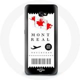 Maniacase Hoesje voor Samsung Galaxy A5 Air ticket Montreal Canada