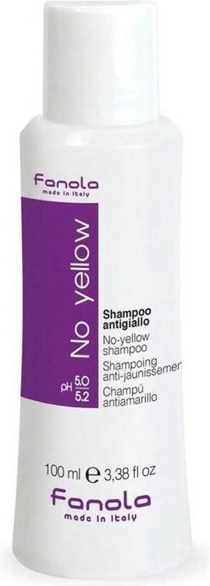Fanola No-Yellow Shampoo - 100ml - For Colored Hair