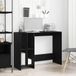 Maison Exclusive - Bureau, finition bois imitation chêne noir, matériau composite